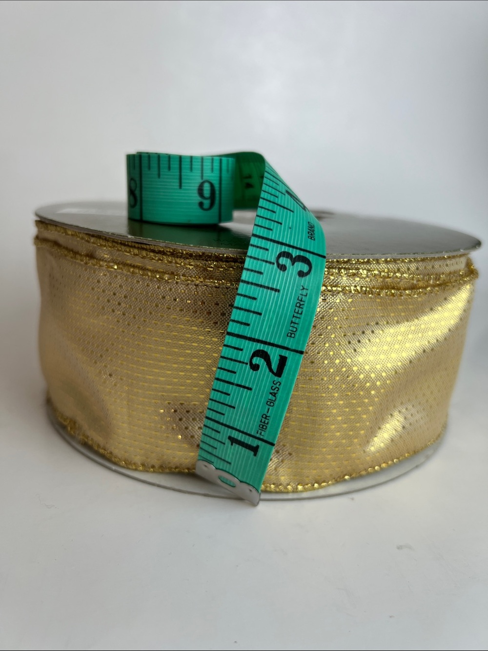 Gold Metallic Ribbon - Ruban - Picture 4 of 4